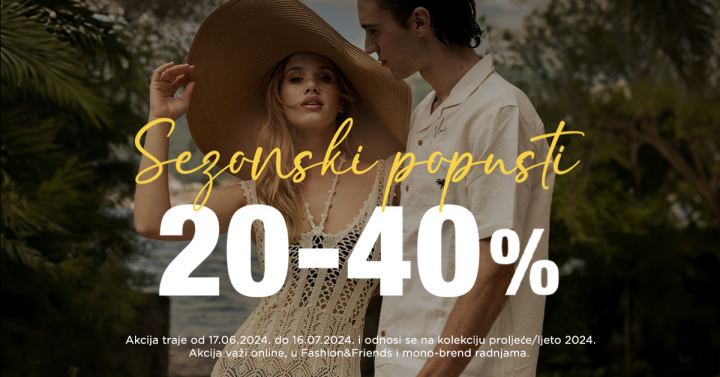 Počelo veliko sniženje: Od 20% do 40% na Replay, Guess i 30 drugih brendova!