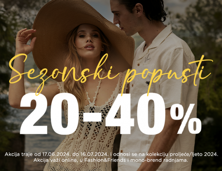 Počelo veliko sniženje: Od 20% do 40% na Replay, Guess i 30 drugih brendova!