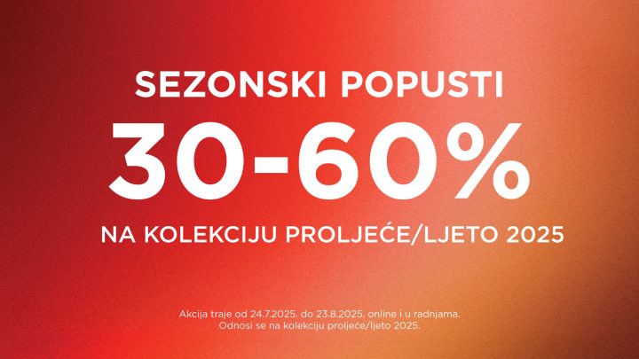 Šta smo pronašli na ljetnjim popustima u XYZ Fashion Store od 30% do 60%