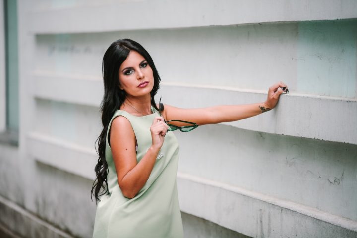 Zelena boja za dozu glamura!