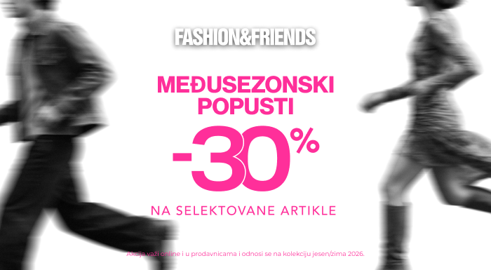 Dobar stil, još bolje cijene: Počeli su međusezonski popusti u F&F i Fashion Company radnjama