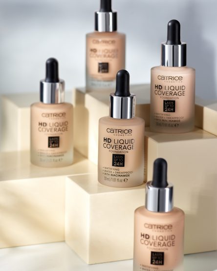 Upoznajte novu umjetnost prekrivanja uz CATRICE HD LIQUID COVERAGE tečni puder!