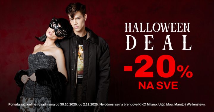Strašno dobri popusti za Halloween u Fashion Company radnjama i online
