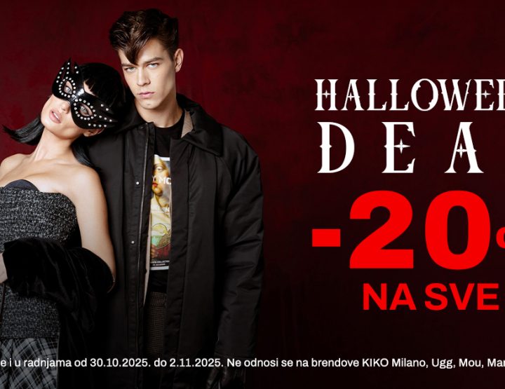 Strašno dobri popusti za Halloween u Fashion Company radnjama i online
