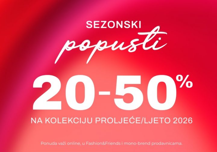 Ljetnja vrelina, još vreliji sezonski popusti od 20% do 50% u Fashion Company radnjama