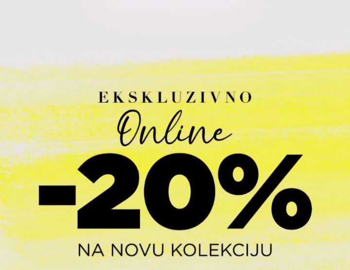F&F online akcija: -20% na vaše omiljene svjetske modne brendove